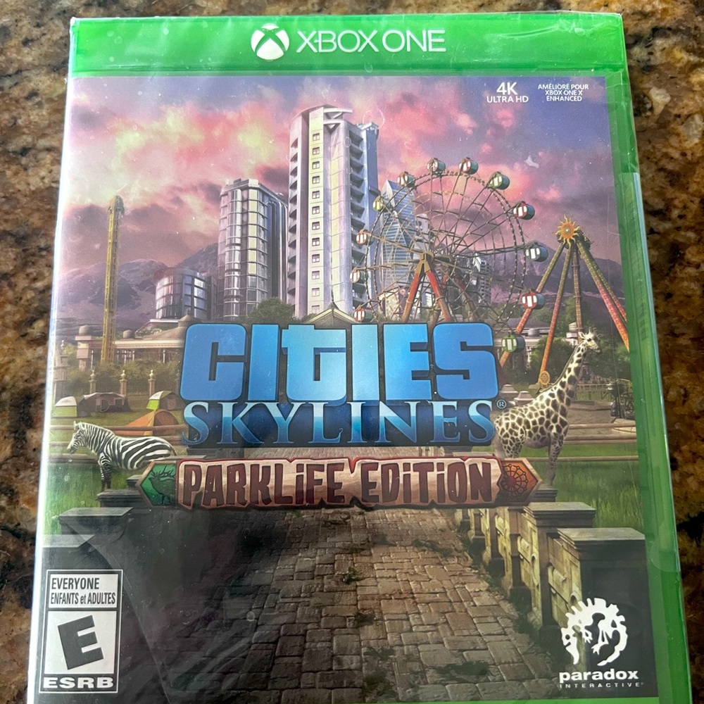Brand new cities skylines parklife edition for Xbox one